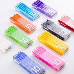 Kprogressif-Ensemble de stylos gel en plastique ABS fournitures de papeterie pour étudiants encre