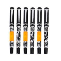 Stylo à plume classique pour le travail 16 pièces stylo à encre en Iridium avec rouleau en