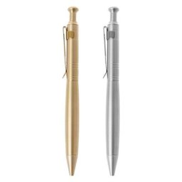 K1AA-Stylo à bille de luxe en acier inoxydable et laiton fournitures scolaires et de bureau