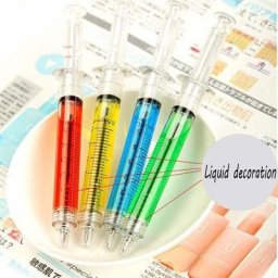 Stylo seringue liquide fantaisie stylo à bille médecin infirmière hôpital médical cadeau