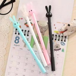 Ensemble de stylos gel de recharge de dessin animé stylo étudiant fournitures scolaires de bureau