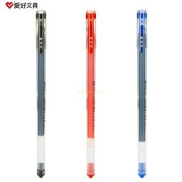 Stylo rmatérielle à encre liquide droite gel à séchage rapide stylo à bille pour l'écriture 0.5mm