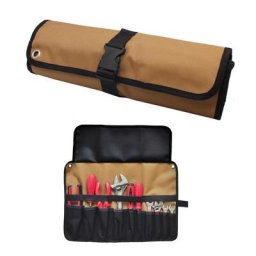 Sac à outils multifonction pour moto épais et Portable sac en rouleau avec 10 poches de rangement