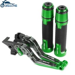 Leviers de frein et d'embrayage CNC pour moto KAWASAKI ZX9R 1998 1999 poignées de guidon