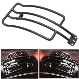 Étagère de support pour bagages de siège arrière solo noir brillant noir 256 T1 moto BMW R18