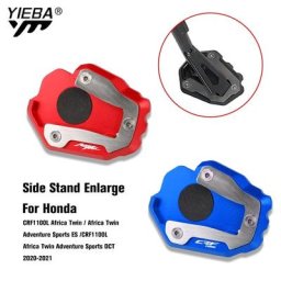 Support latéral de pied pour Honda agrandisseur de pied plaque de support coussin CRF 1100 L