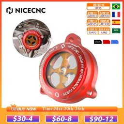 NICECNC – couvercle transparent pour filtre à huile moteur pour Yamaha Raptor 700 2006 2022