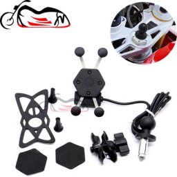 Support de téléphone pour moto support de tige de fourche support d'invite navigation GPS Yamaha