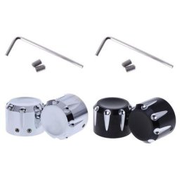 Couvercle de capuchon d'essieu avant de moto pour Harley Touring Electra Glide Softail Dyna Street