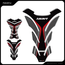 Autocollants de protection de coussin précieux de moto 3D étui d'autocollants pour Yamaha Yeria
