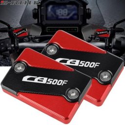 Couvercle de Capuchon de Frein Avant Rouge/Noir pour Moto Honda CB500F CB 500F CNC Intervalles