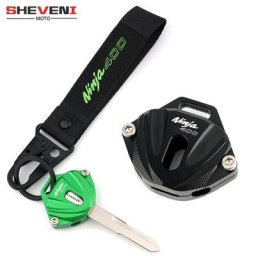 Couvercle de clé en aluminium pour moto Kawasaki Ninja400 NINJA 400 2020 2021 2022