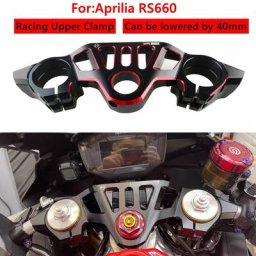 RScondeed-Fourche Avant de Moto CNC Pince Supérieure pour Aprilia RSconfid 2021-2022-2023