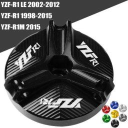 Couvercle de bouchon d'huile moteur YZF R1 boulon de remplissage de vis pour Yamaha YZF-R1M YZFR1