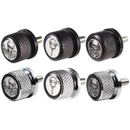Rudyness – boulon de siège en aluminium boulon de garde-boue pour Harley Sportster Touring Dyna