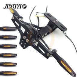 CNC Moto Planificateur Plaque Support Fluide Clignotant Pour YAMAHA tmax 530 2017 mt 07 2018 aerox t