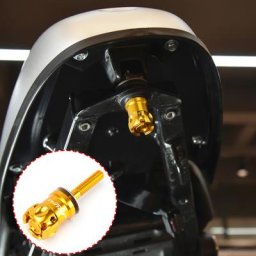 R nine T Moto Noir Or Boulon De Siège Vis À Onglet Pour BMW R Nretours RNINET R NINET 2014 2015