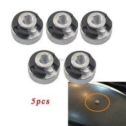 Couvercle de bouton d'écrou de 2 2 de siège de garde-boue arrière de moto accessoires pour Harley