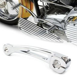 Levier de changement de vitesse de moto en aluminium chromé levier d'arbre pour Harley Touring