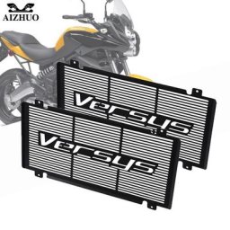 Couvercle de protection de calandre en aluminium accessoires de moto KAWASAKI KLE650 VERSYS 2009