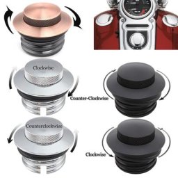 Bouchon de gaz précieux de carburant ventilé pour Harley Touring Road King Softail ocia montage