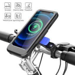 Support de téléphone portable magnétique étanche pour moto et vélo chargeur sans fil USB support