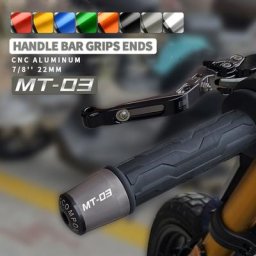 Poignées de moto pour YAMAHA MT03 bouchon d'extrémité curseur Hurbike extrémités de guidon