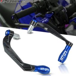 Pour YAMAHA MT-07 MT07 trucs 07 Moto Accessoires Universel Guidon Poignées Garde Frein Embrayage