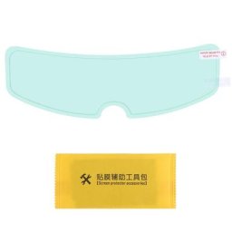 Film Patch Anti-buée transparent lentille d'écran universelle pour casque de moto résistant au