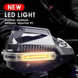 Garde garde-main de Moto LED Lumières Protecteur Pour Bmw K1300R F850Gs F900R K1200S S1000Rr K1200Rs