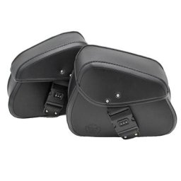 Sacoche de moto universelle en cuir PU modèle latéral bagages grande capacité rangement pour