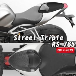 Juste de Siège Arrière pour Triumph Street Triple RS 765 RS765 2017 2018 2019 Accessoires de Moto