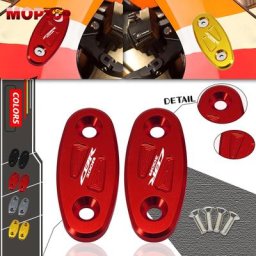 Couvercle de Trou de Rétroviseur pour Moto Honda CBR250R CBR300R CBR500R