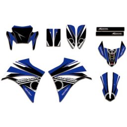 Kit d'autocollants de fouille de fond d'équipe de moto autocollant pour Yamaha Count660R XT 660R