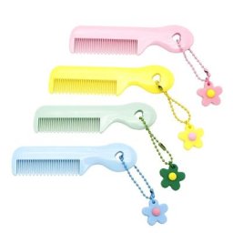 Brosse à cheveux doux pour bébé peigne en plastique antistatique dessin animé mignon garçon