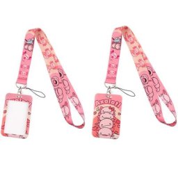 Lanière Axolotl J3197 pour porte-clés porte-cartes d'identité breloque de téléphone accessoires