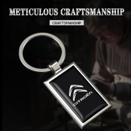 Porte-clés de voiture en alliage de zinc logo automatique pendentif porte-clés décoration pour
