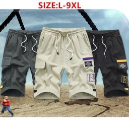 Short cargo en coton élastique pour homme demi-surintendant pour garçon safari bermuda de sport