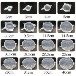 Couvercle universel en silicone pour la cuisson des aliments au micro-ondes bol pot casserole