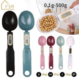 Cuillère électronique portable balance numérique mesure de la farine alimentaire outil de