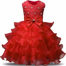 Robes d'été pour filles robe de bal Costume de soirée pour enfants robe de princesse à nœud robe