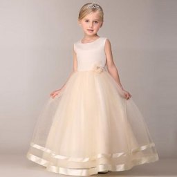 Robe d'été en dentelle pour filles de 3 à 12 ans tenue de soirée élégante pour mariage nouvelle