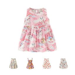 Robe de princesse en fibre pour bébés filles vêtements pour enfants robe de reconstitution