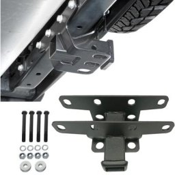 Récepteur d'attelage de remorquage arrière pour remorque adaptateur de barre de remorquage Jeep