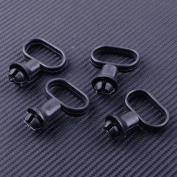 DWCX-Garde-boue avant universel en caoutchouc noir pour moto support de guide de câble de compteur