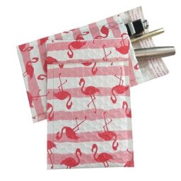 10 pièces imprimées 4x7 pouces Poly bulle Mailer 12x18CM enveloppe rembourrée auto joint sac