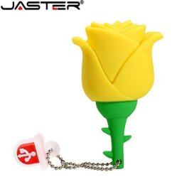 JASTER Rose – clé USB créative support à mémoire de 16GB 32GB 64GB 128GB lecteur Flash fleurs