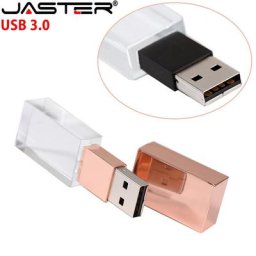 JASTER Cristal USB 3.0 Flash Starter USB Stylo Lecteur 4GB 16GB 32GB 64GB128gb USB Lecteur Flash 3D