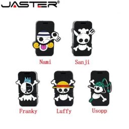 JASTER Cool luffy usb flash drive 4 go 16 go 32 go 64 go nouveau style cartoon ONE PIECE usb 2.0