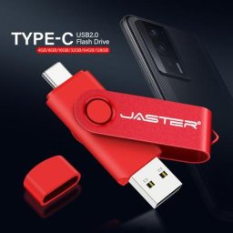Clé USB rouge TYPE-C go/256 go/64 go/128 go lecteur Flash avec Logo personnalisé gratuit capacité